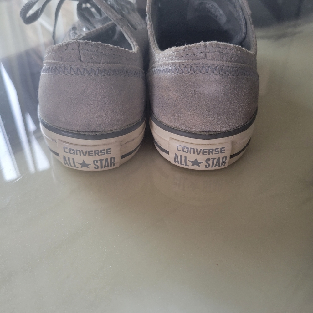 Gray Studded Converse - Picture 3 of 5